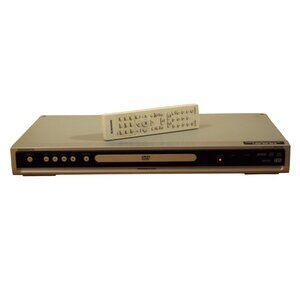 Magnavox Silver DVD Player  - DVD+R/RW+DIVX - With Remote - Model# MWD7006